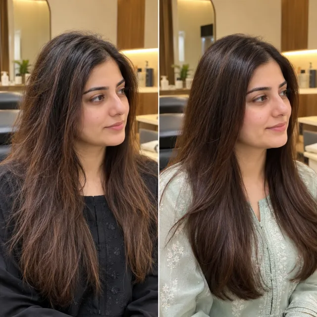 Hair fall and frizz care