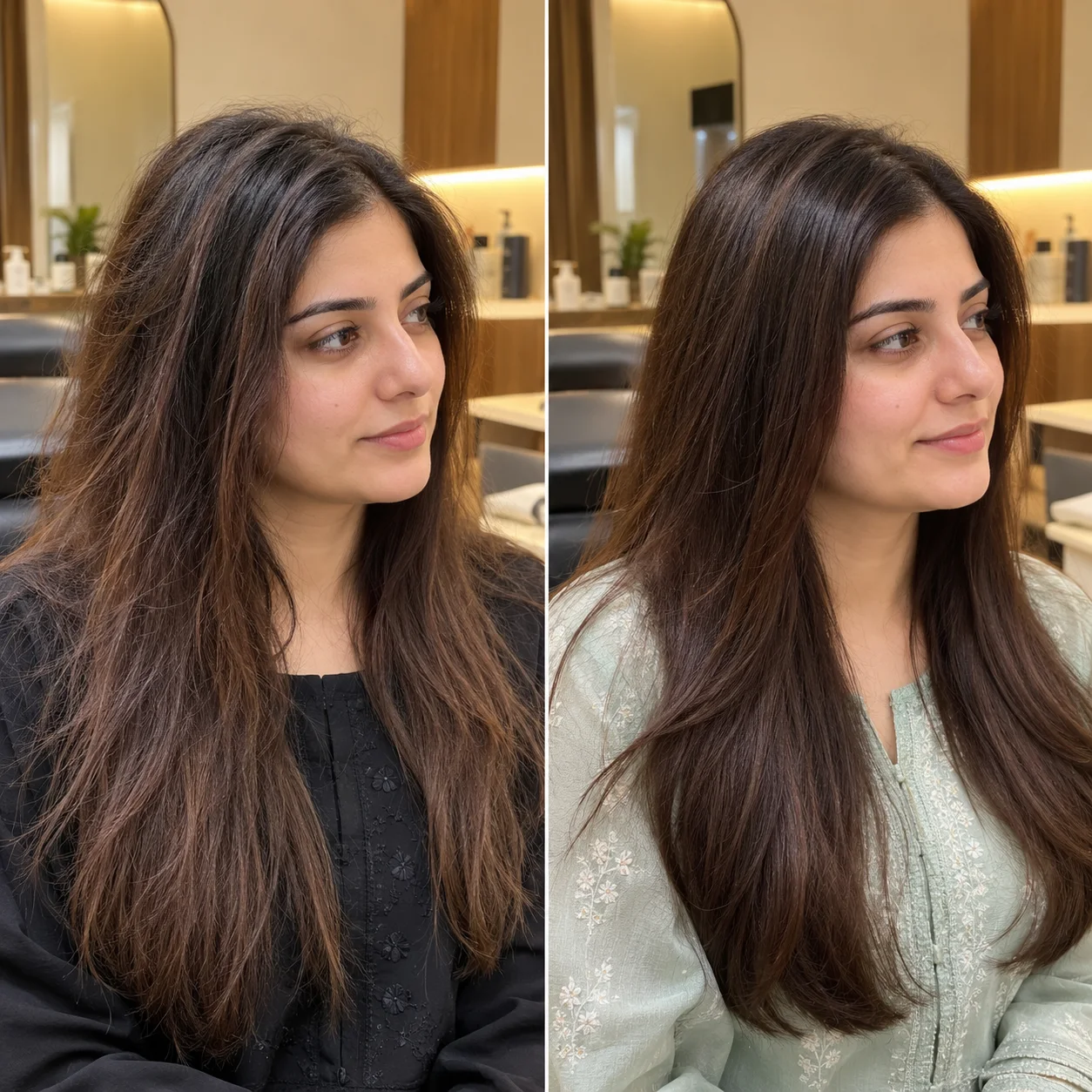 Hair fall and frizz care