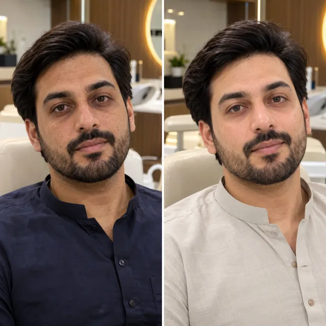 Men’s skin brightening care