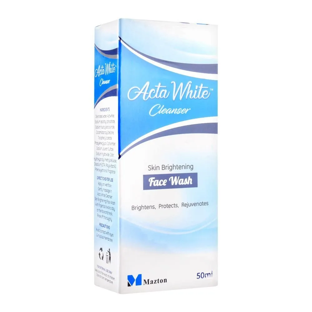 Acta White Cleanser Face Wash