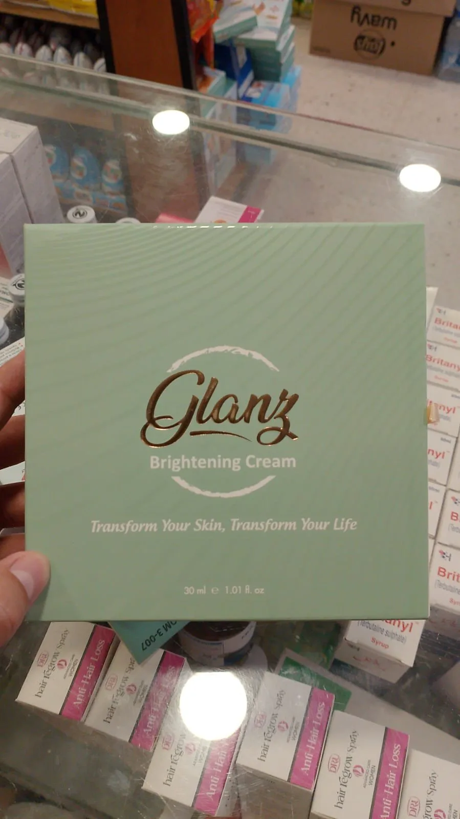 Glanz brightening cream