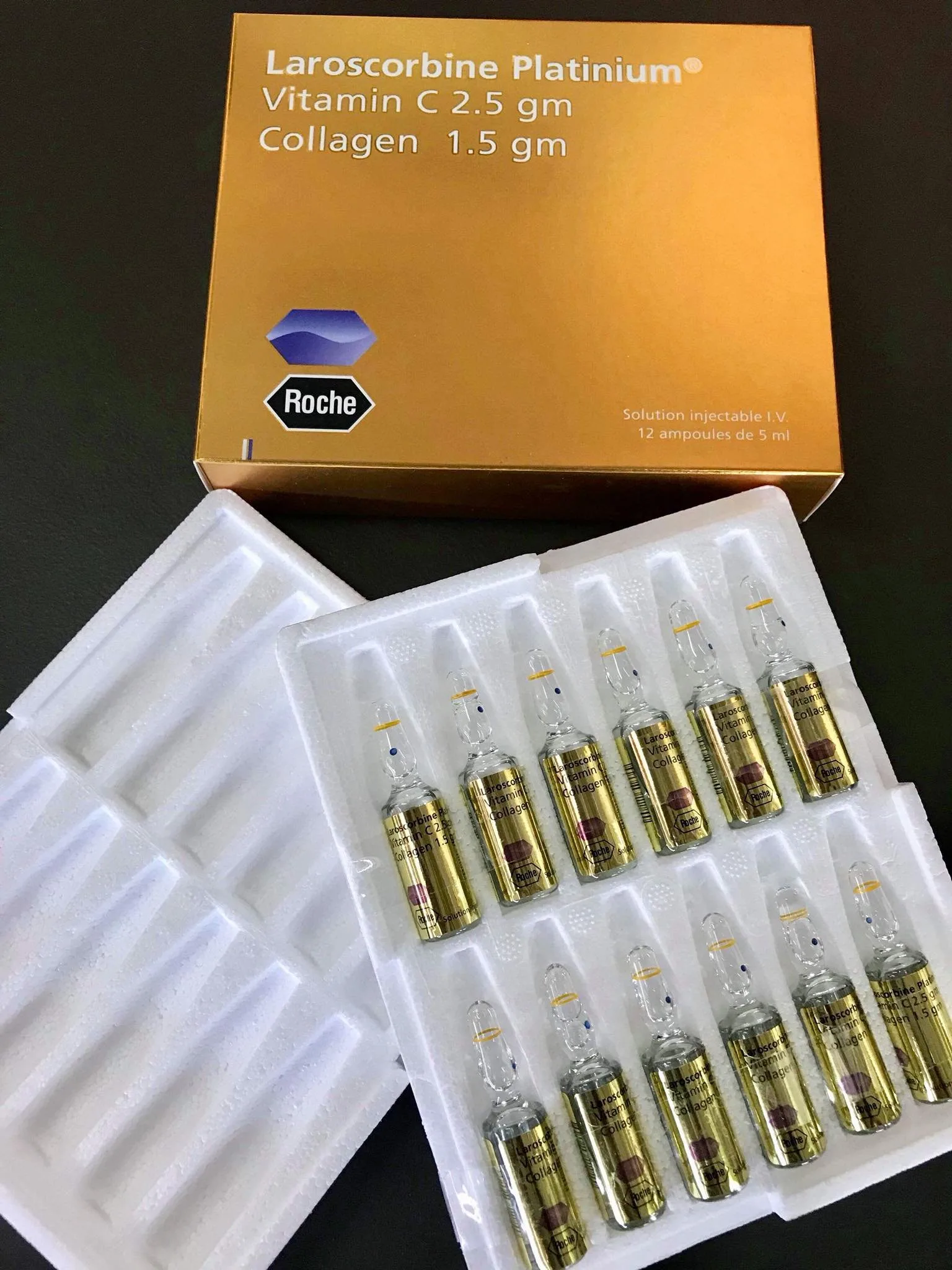Laroscorbine Platinum Injection