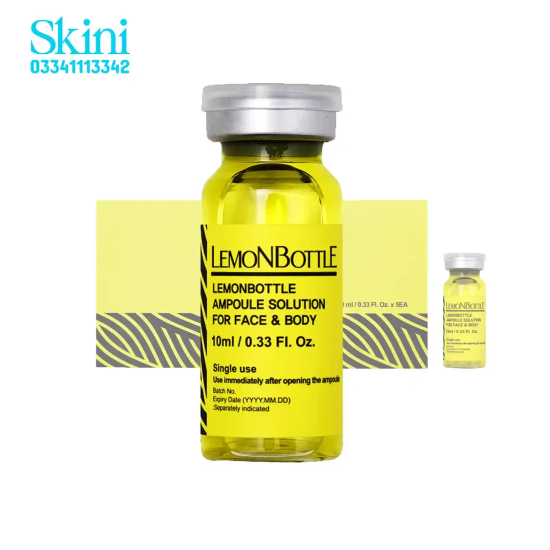 Lemon Bottle Solution Injection