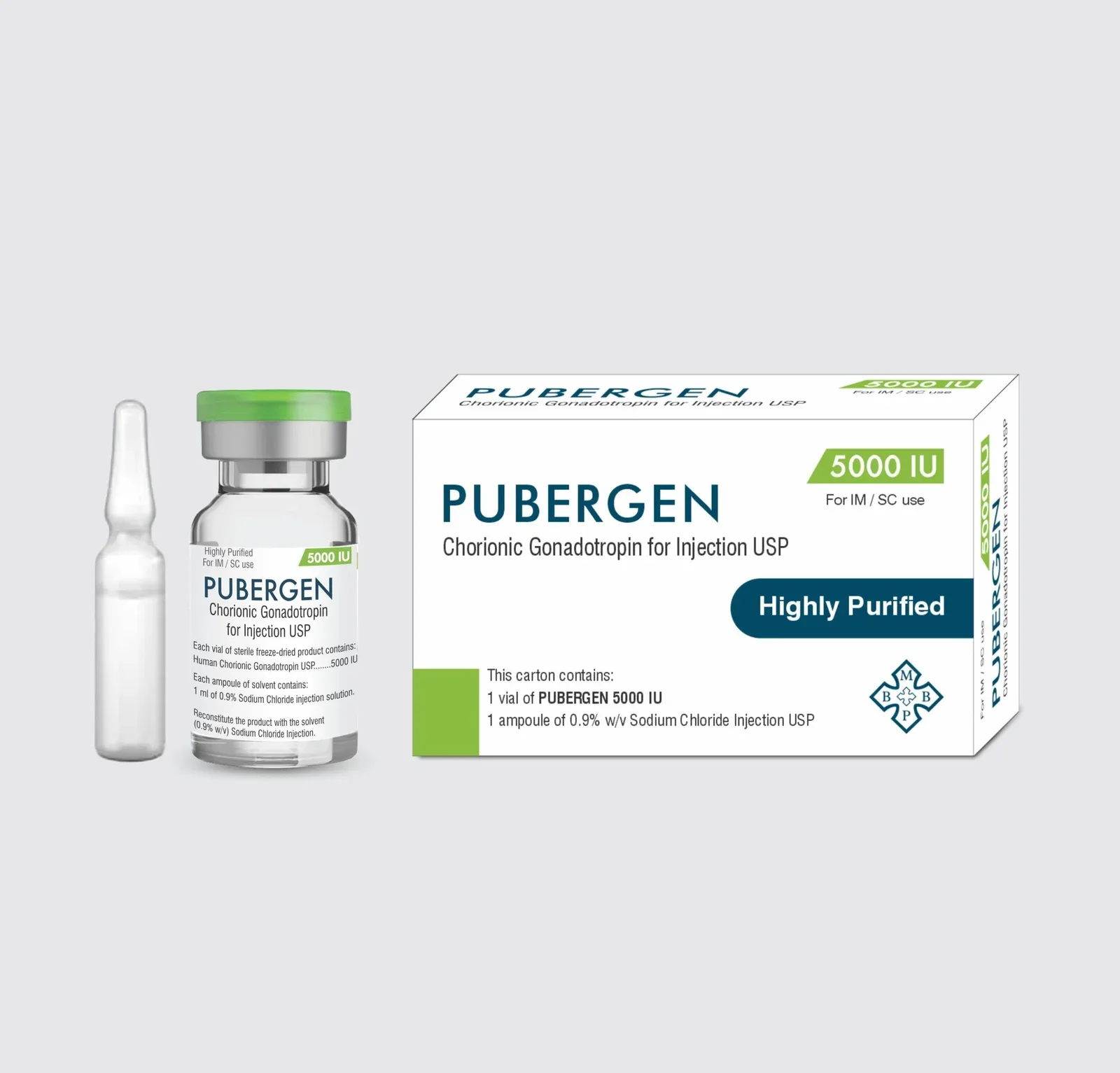 Pubergen Injection 5000 IU