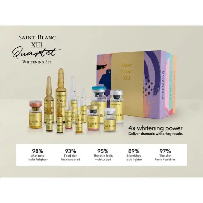 Saint Blanc XIII Whitening Injection Packaging Size: 4 Sessions
